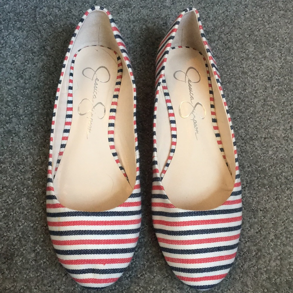 Striped flats